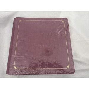 NEW Creative Memories Premiere 12x12 Mulberry Scrapbook with White Pages